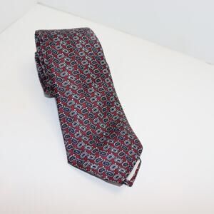 Vintage Silk Christian‎ Dior Geometric Print Tie – 3" Wide